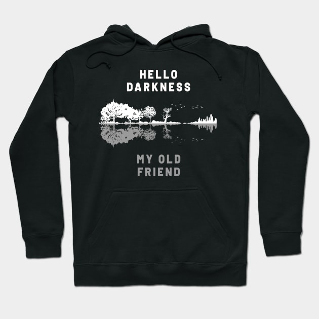 Hello Darkness My Old Friend Hoodie by ThyShirtProject - Affiliate